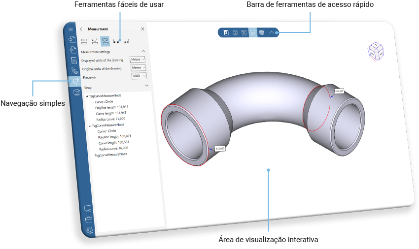 CST CAD Navigator highlights